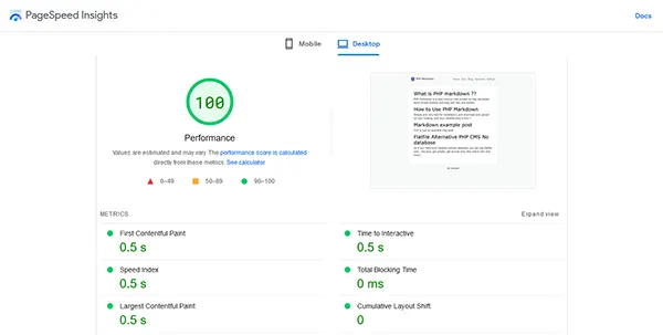flatfile cms no database